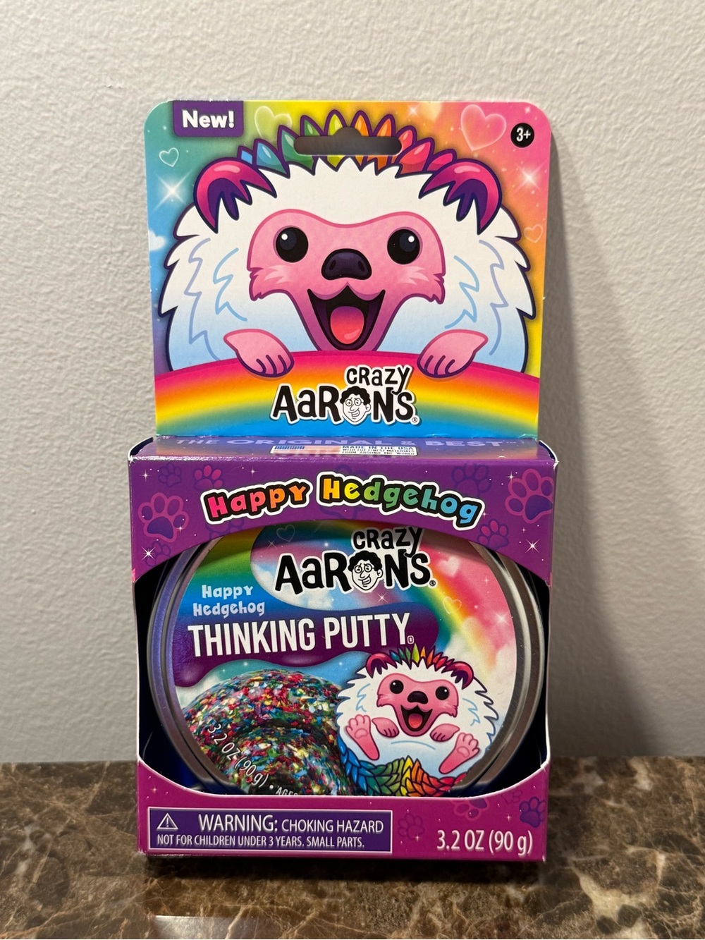 Crazy Aaron’s Happy Hedgehog Thinking Putty